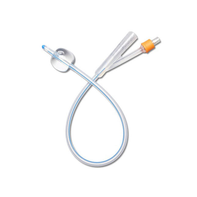 Indwelling Catheter, Foley, Silicone, 5cc Balloon, Latex-Free