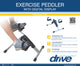 Folding Exercise Peddler With Electronic Display