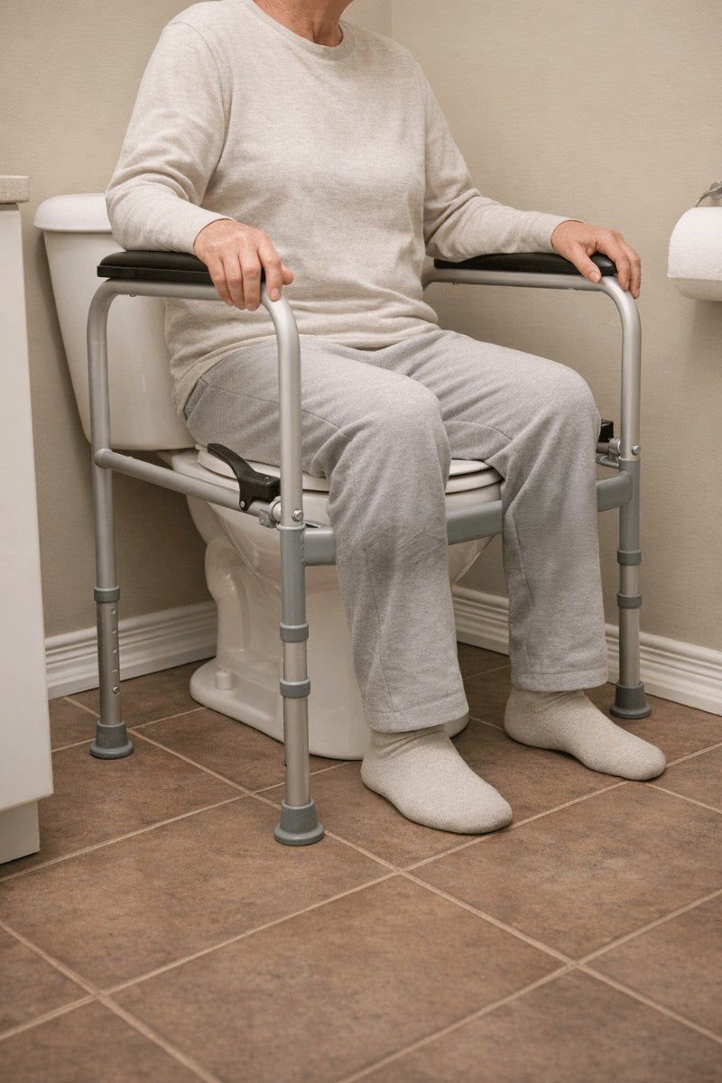 Aluminum Folding Toilet Safety Frame