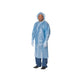 Isolation Gown, Over-the-Head, Poly-Coated