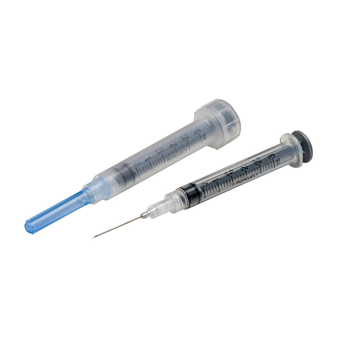 Monoject SoftPack Needles and Syringes 3 mL