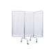 Privacy Screen, Three-Panel, Hinged Panel