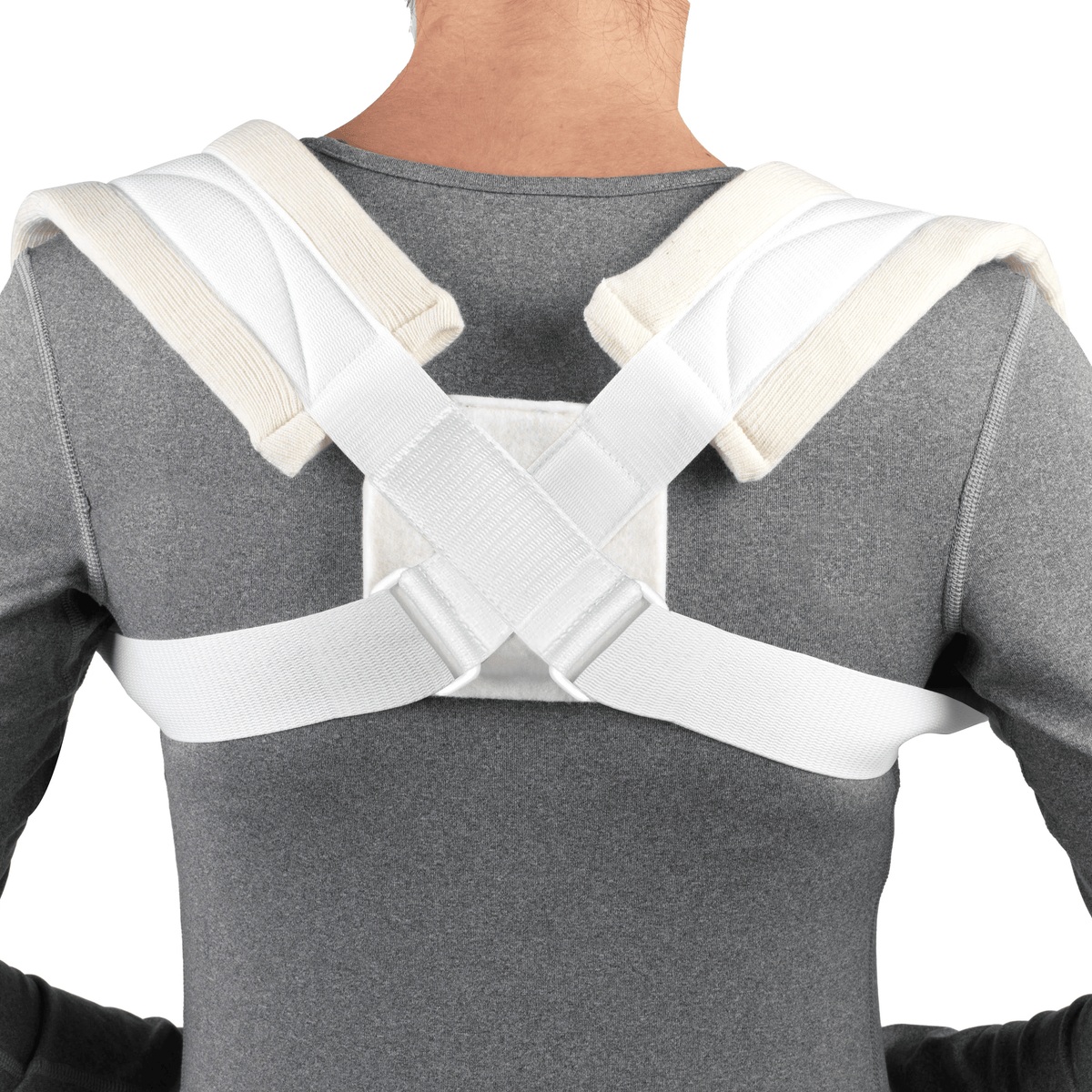 OTC Clavicle Strap (Figure 8 Design) White
