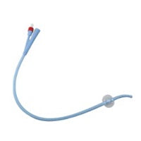 Dover™ Silicone Foley Catheter, Coudé Tip, Latex-free, Two Way, 5CC