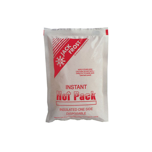 Jack Frost Instant Hot Pack, Insulated, Disposable
