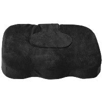 Contour Seat Cushion/Removable Coccyx Pad Black