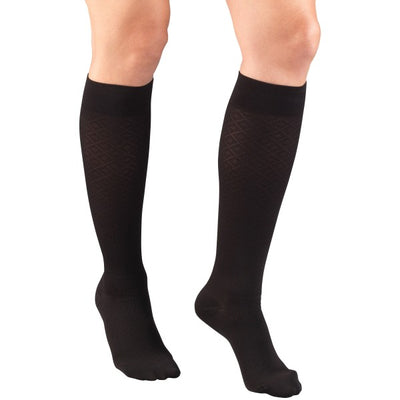 Ladies' Socks Diamond Pattern 15-20