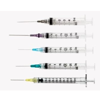 Seringue à usage général avec aiguille détachable PrecisionGlide™, 3 cc