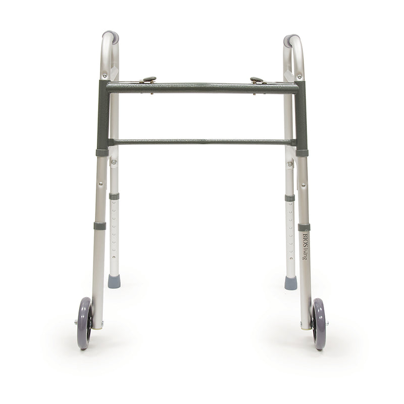 Bios Living - Folding Walker w/Wheels (Sold in Denominations of 4 Only) (56117)