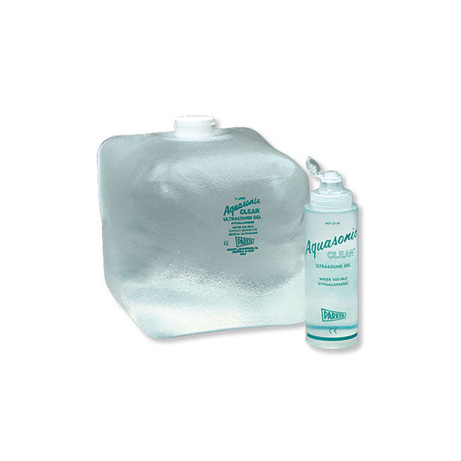 Gel pour échographie Parker Aquasonic Clear, avec distributeur