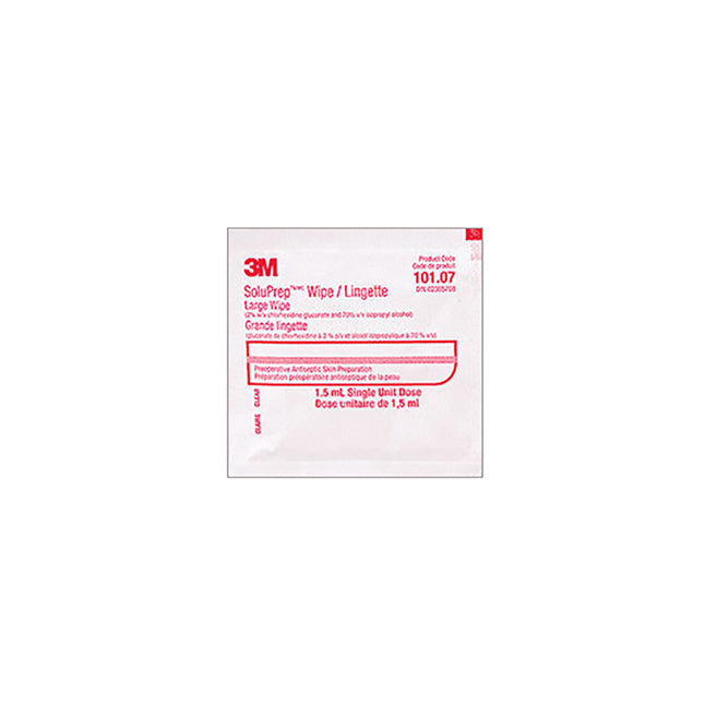 Lingettes 3M™ SoluPrep™ (2 % p/v de CHG / 70 % v/v d'IPA)