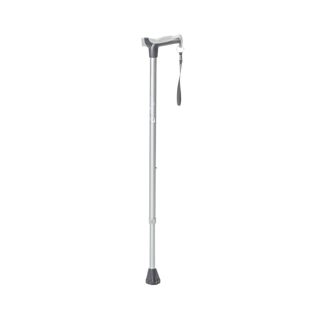 Airgo Comfort-Plus Aluminum Cane, Derby Handle (T-Handle)