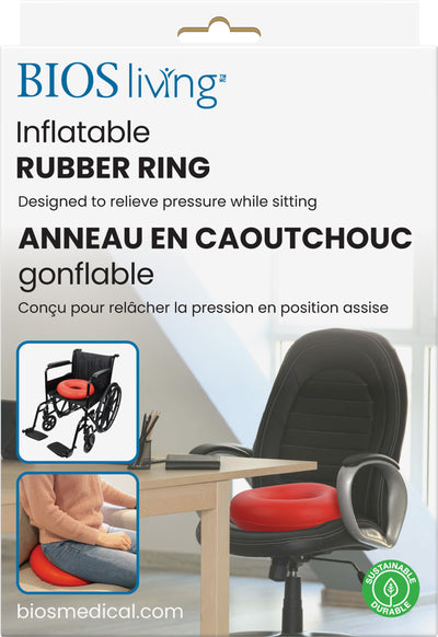 BIOS Living - Inflatable Rubber Ring (16" x 3" / 40 cm x 7.5 cm) (57019)