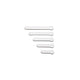 Attelle de doigt PROCARE® Plastalume™, extrémité sphérique, largeur 5/8"