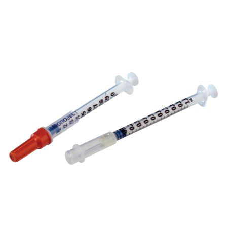 Monoject Tuberculin Syringe With Permanently Attached Needle