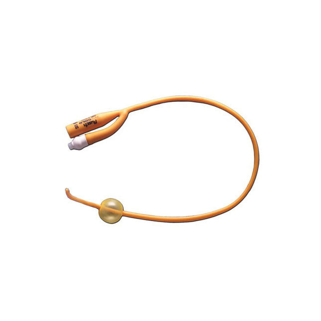 Cathéter à demeure pureGOLD™, de type Foley Coude/Tiemann, revêtu de PTFE, ballonnet de 30 cc