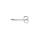 Ciseaux à iris Cardinal Health™, courbes, satinés, 11,4 cm