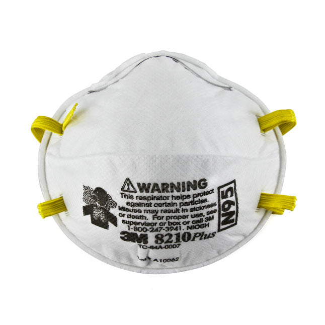 Masque respiratoire à particules, N95, type coquille, blanc
