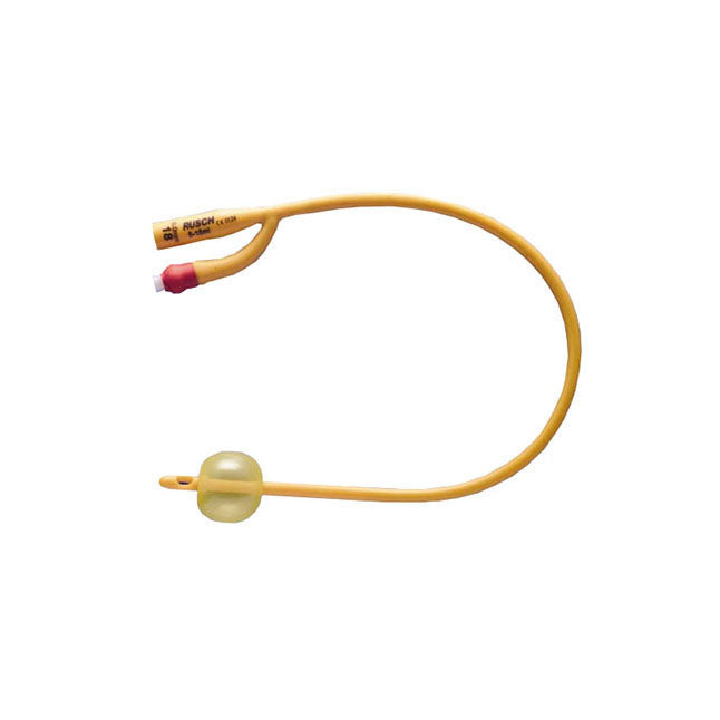 Cathéter à demeure Rusch®, de Foley, revêtu de silicone
