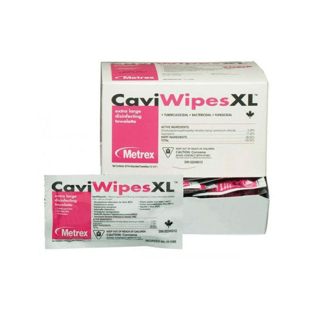 CaviWipes Surface Disinfectanting Wipe, Individually Wrapped