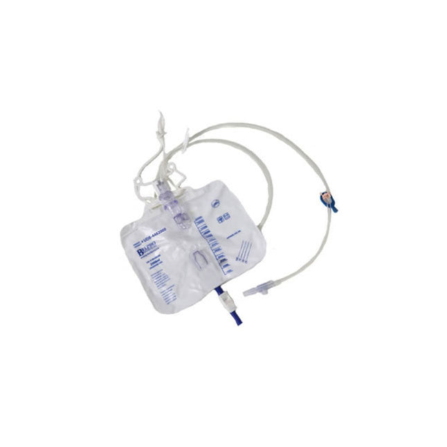 Poche de drainage avec valve anti-reflux