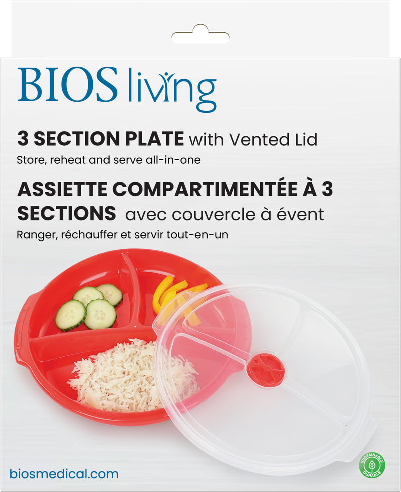 Bios Living - 3 Section Plate (LH161)