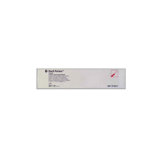 Bard-Parker® Surgical Scalpel, Stainless steel blade, Sterile