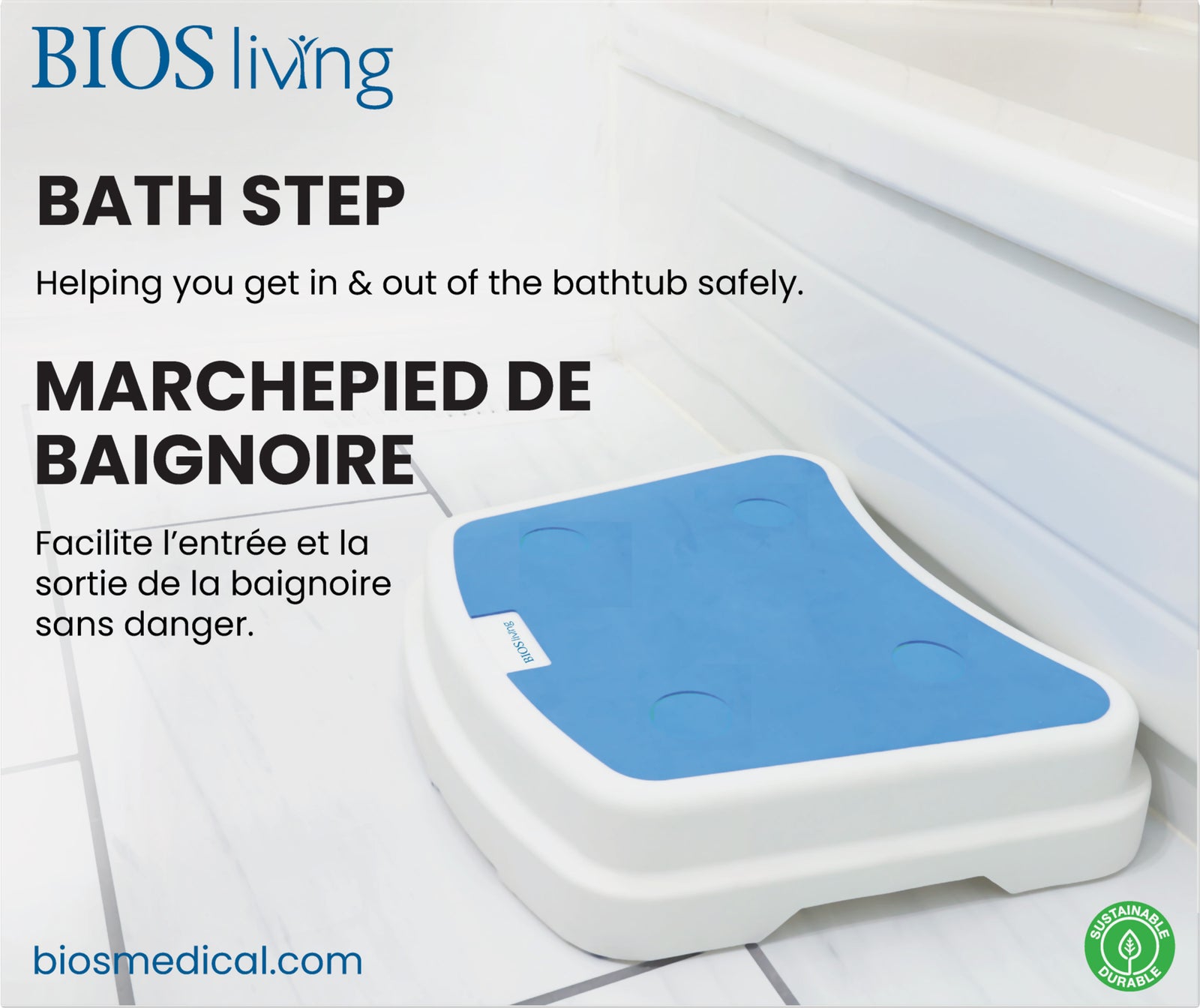 Bios Living - Bath Step(Step 4"/10cm) (LF770)
