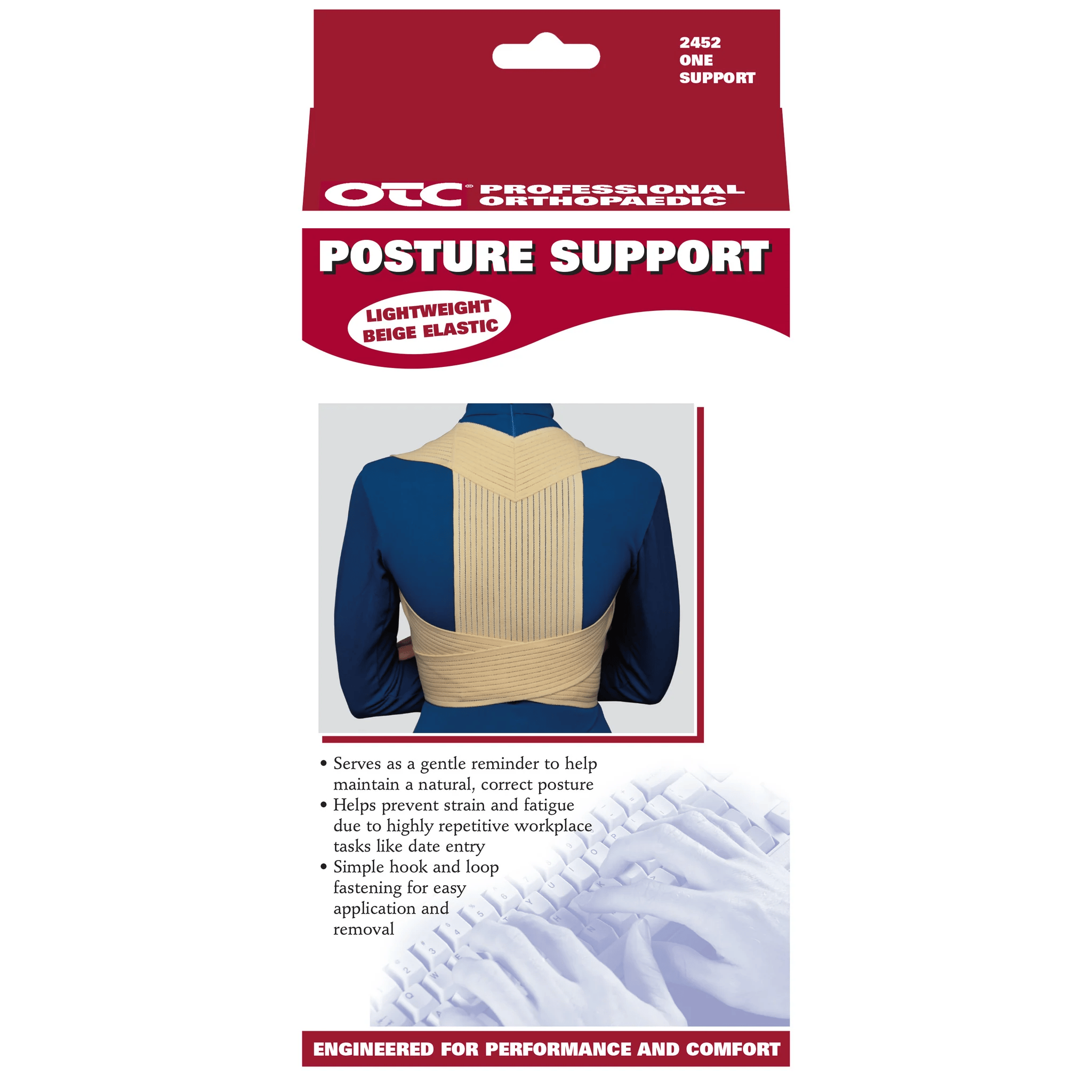 OTC Elastic Lt.Weight Posture Support Beige