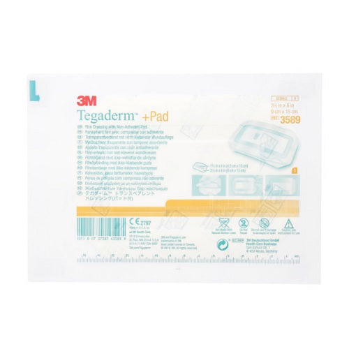 Pansement film 3M™ Tegaderm™ + avec compresse non adhérente
