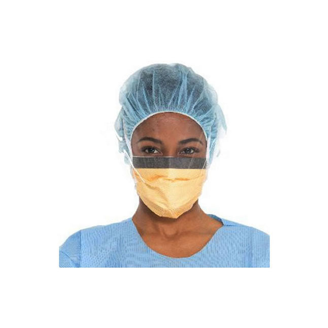 Masque chirurgical FLUIDSHIELD™, niveau 3, antibuée, avec visière enveloppante