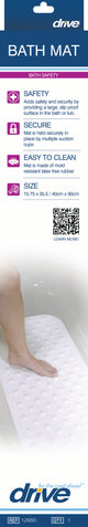 Drive Bath Mat (Large, White)