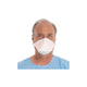 Masque respiratoire et chirurgical à filtre à particules FLUIDSHIELD™ N95, orange