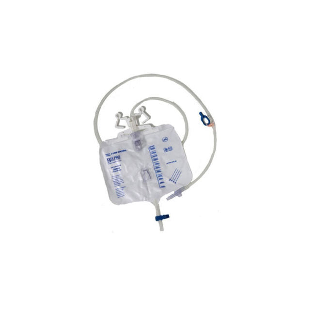 Poche de drainage avec valve anti-reflux