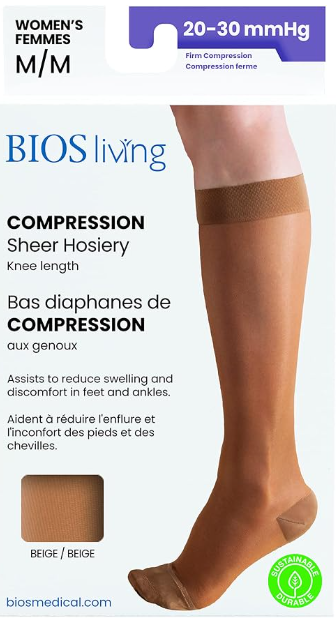 Bios Living - WM Trouser Sock 20-30 mmHg