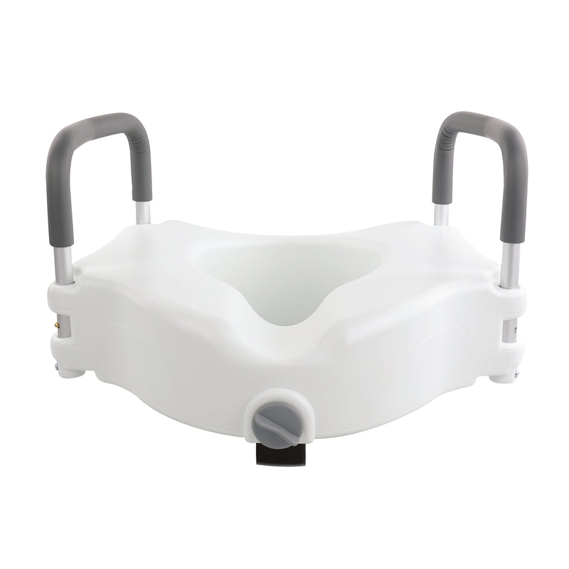 BIOS Living - Raised Toilet Seat with Handles (4.5" / 11.5 cm) (59013)