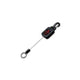 Laisse à ciseaux rétractable, L 4 cm x l 15-107 cm x H 15 cm, profondeur 1,5 cm