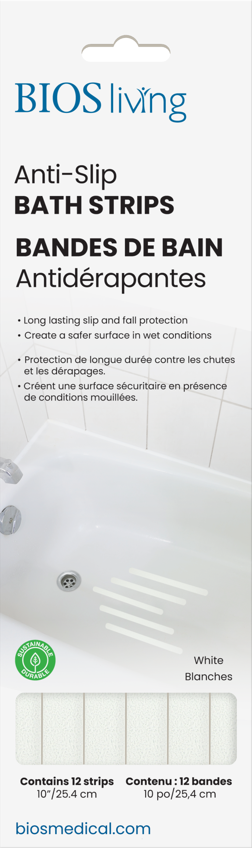 BIOS Living - Self Adhesive Anti-Slip Strips