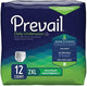 Sous-vêtements absorbants pour adultes unisexes Prevail® Per-Fit® Extra, à enfiler avec coutures détachables
