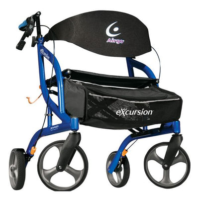 Airgo Excursion XWD Lightweight Side-Fold Rollator Wide