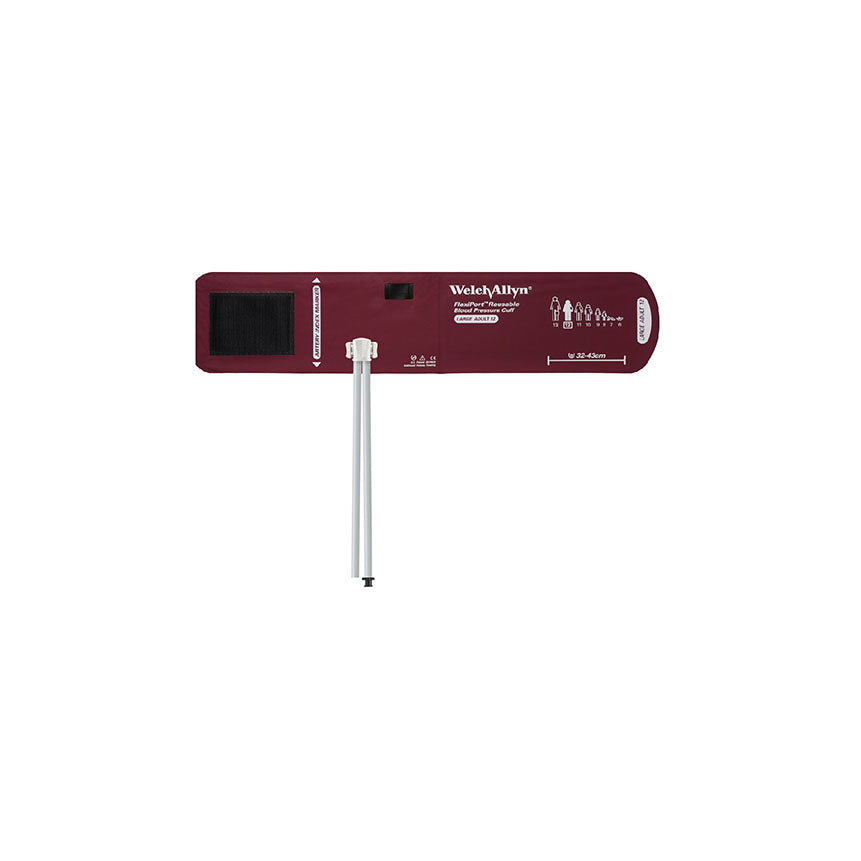 Flexiport® Blood Pressure Cuff, Two Tube, Tri-Purpose Connector