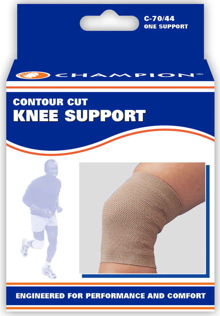 Champion Elastic Knee Support Beige/Contour Cut