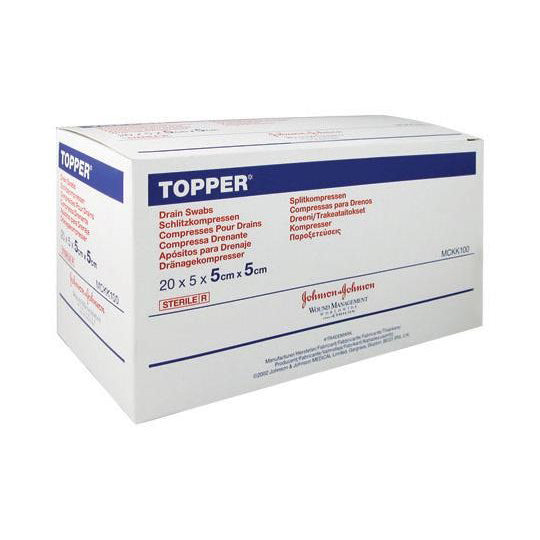 Topper Tracheostomy Sponge, Sterile