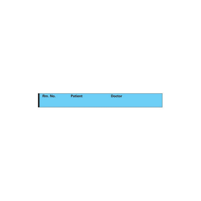 Patient ID Tape, Imprinted, W1/2" x L4-1/2"