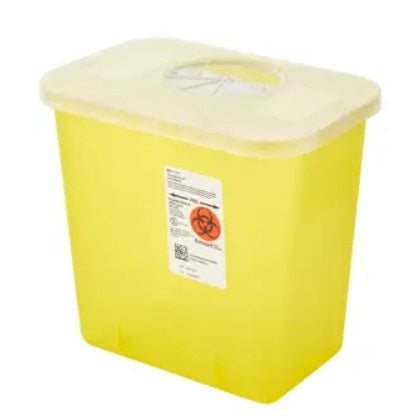 Monoject Multi-Purpose Sharps Container with Rotor Opening