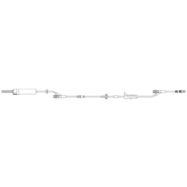 Kit de perfusion, tubulure à diamètre standard, volume d'amorçage de 25 mL