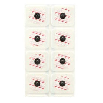 3M Red Dot Monitoring Electrode with Foam Tape and Sticky Gel