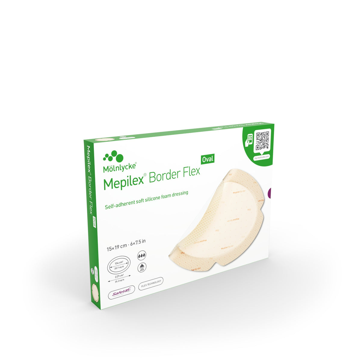 Pansement en mousse Mepilex® Border Flex