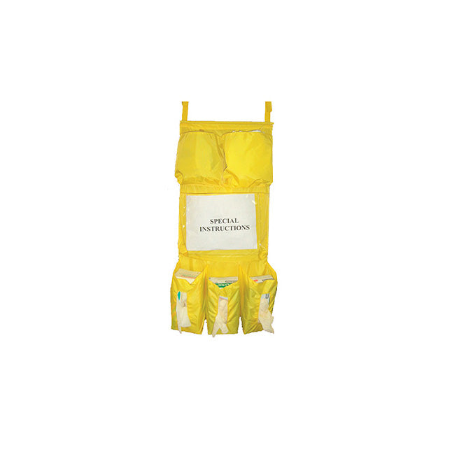 Panier de porte, jaune