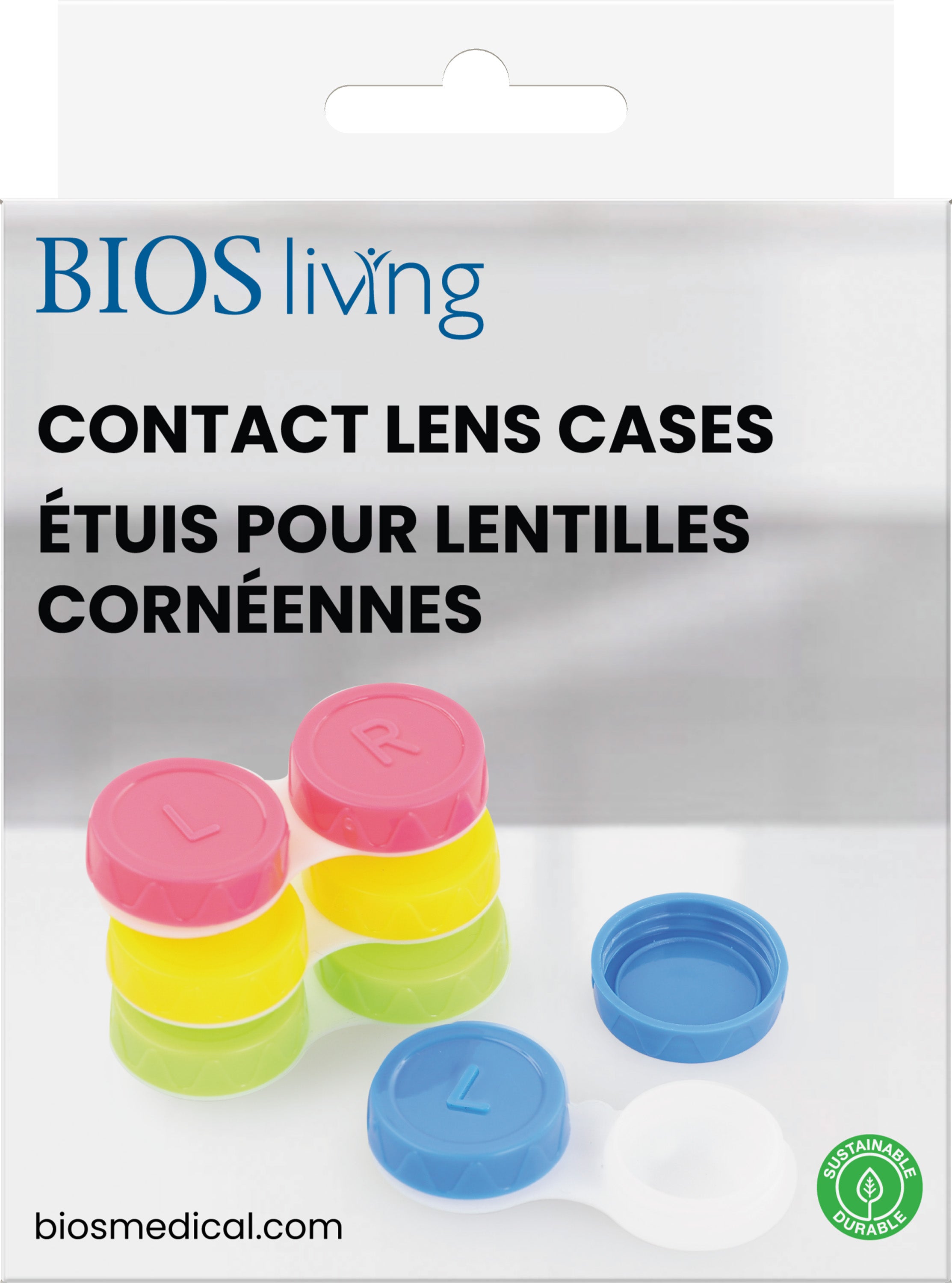 BIOS Living - Contact Lens Cases (4 Pack) (57204)